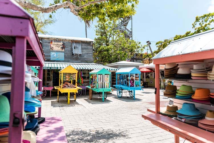 Get in the spirit of the Florida sunshine and bold colors by going shopping in the Keys.