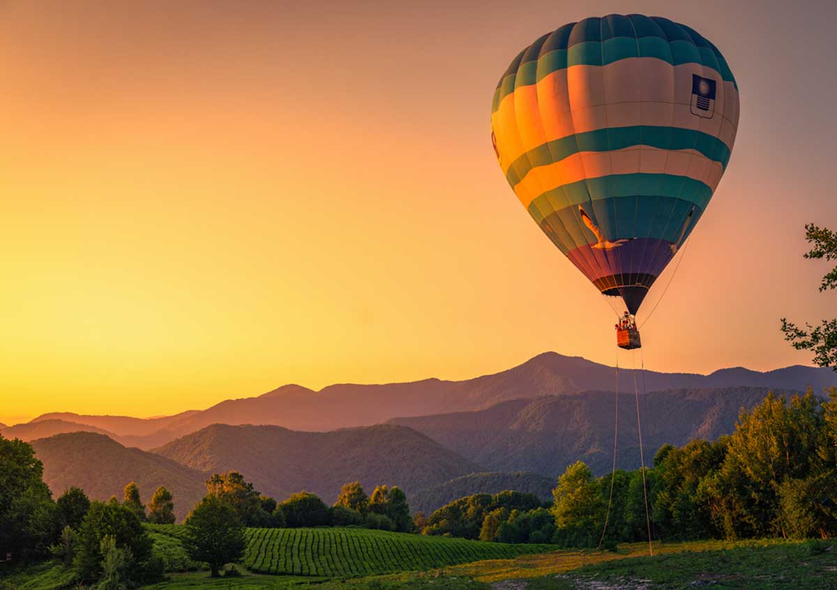 Travel by Hot Air Balloon