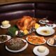 The delicious Thanksgiving spread at Le Crocodile in NYC.