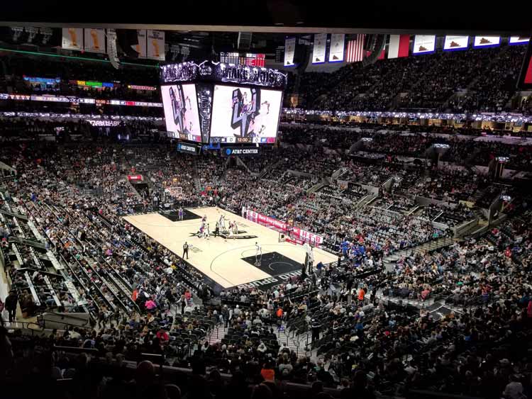 Catch a Spurs game in town.