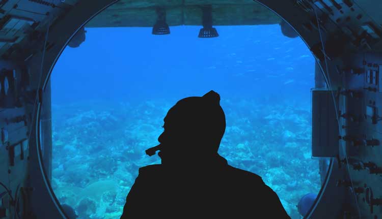Take a submarine cruise with Atlantis