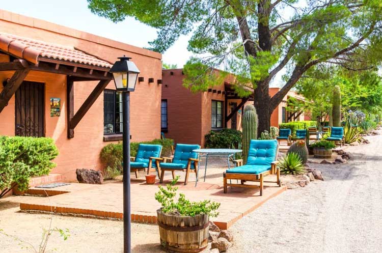 Southwestern style at an Arizona dude ranch.