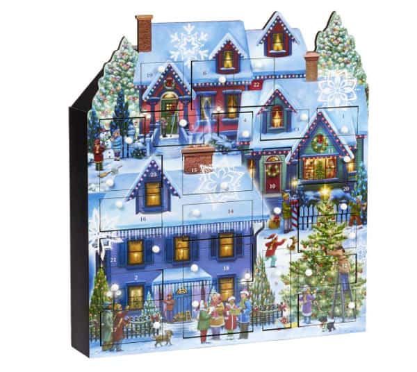 Vermont Christmas Company Traditional Winter Box Calendar