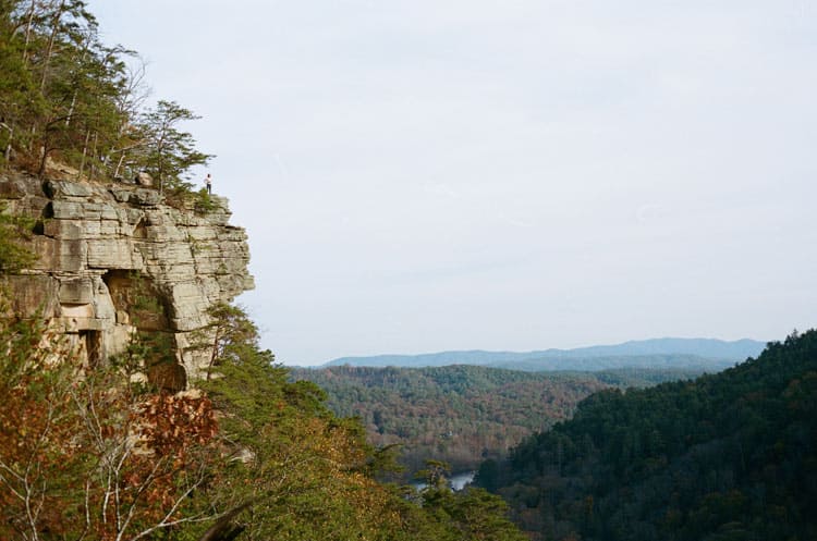 Cliff in Chattanooga, Tennessee