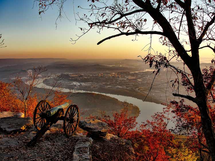 Overlooking Chattanooga, Tennessee