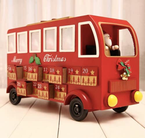 HizoeChu Santa Bus Advent Calendar