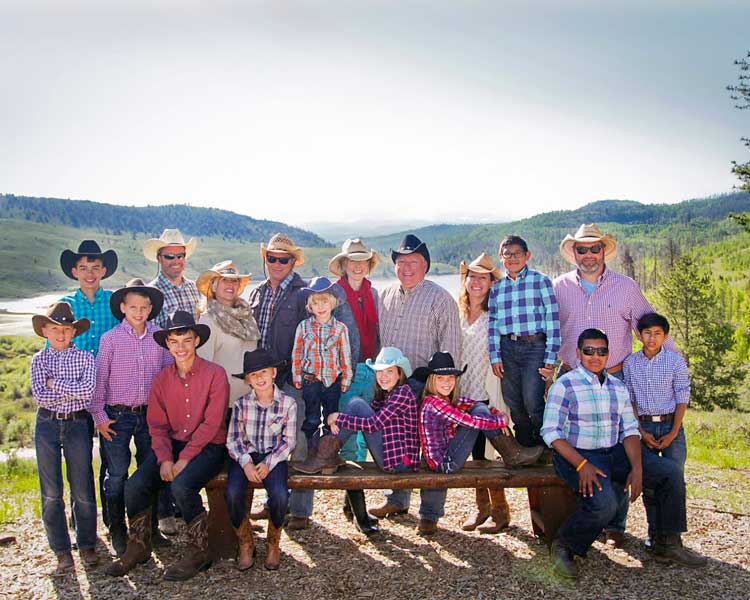 Dude ranches are a popular family vacation experience.