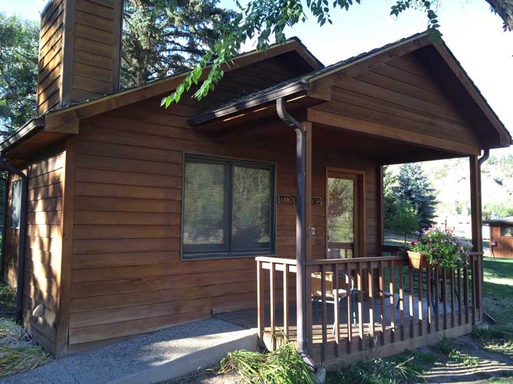 Choose from small cabins to larger lodges to fit your family or group.
