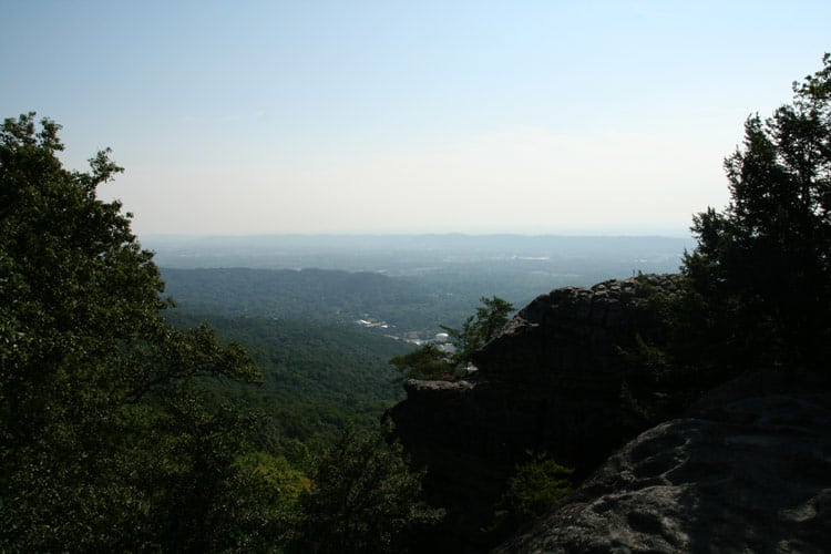View of Lookout Mountain in Chattanooga
