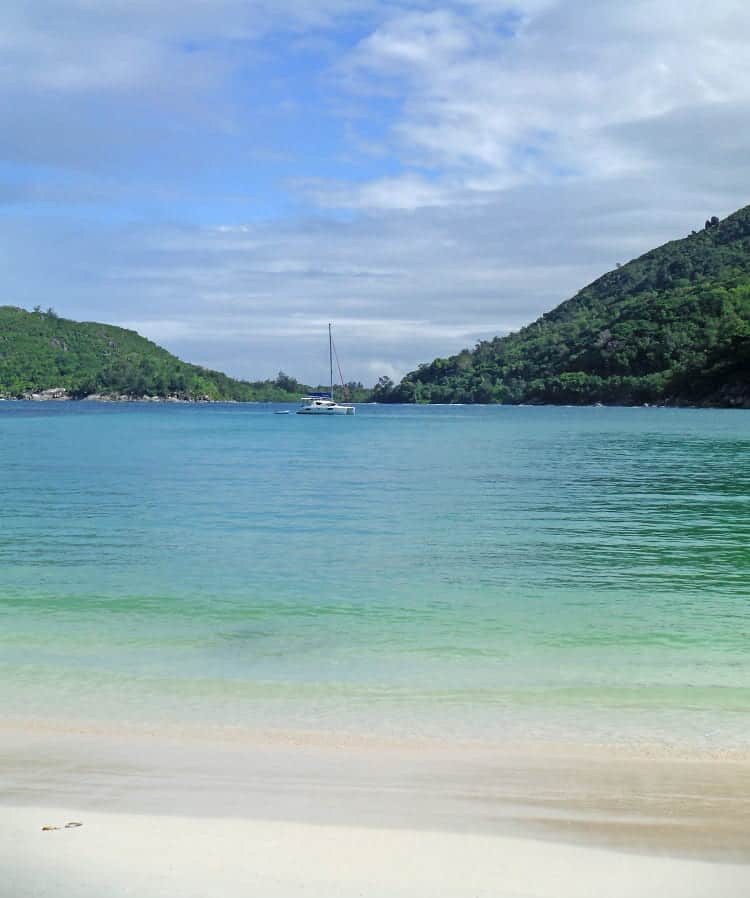 Sailing in Seychelles