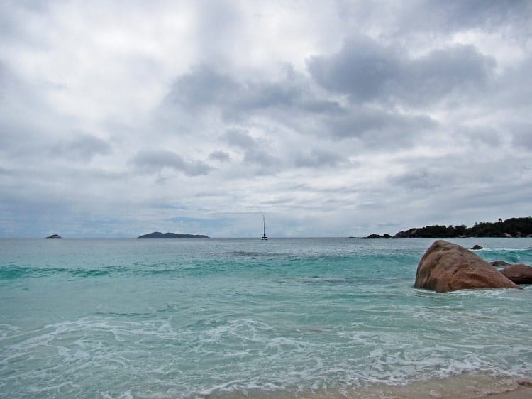 Boat in Seychelles