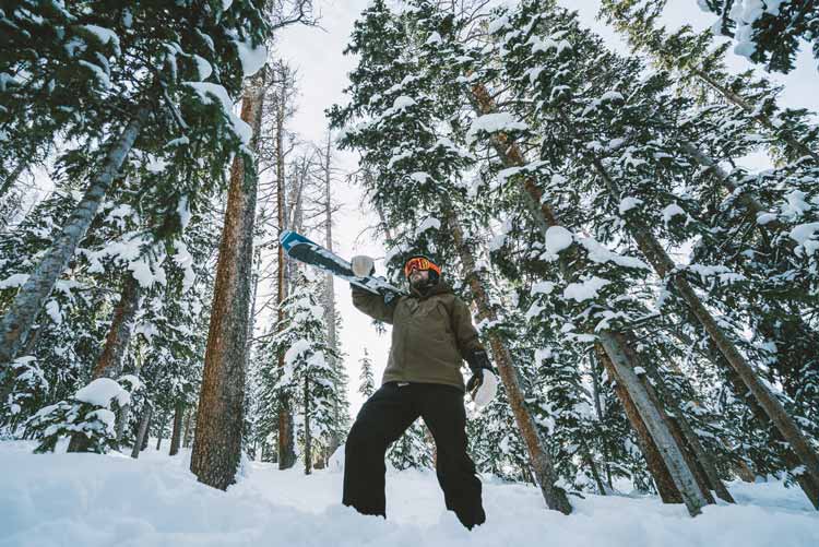 Skier at Winter Park Resort in Colorado