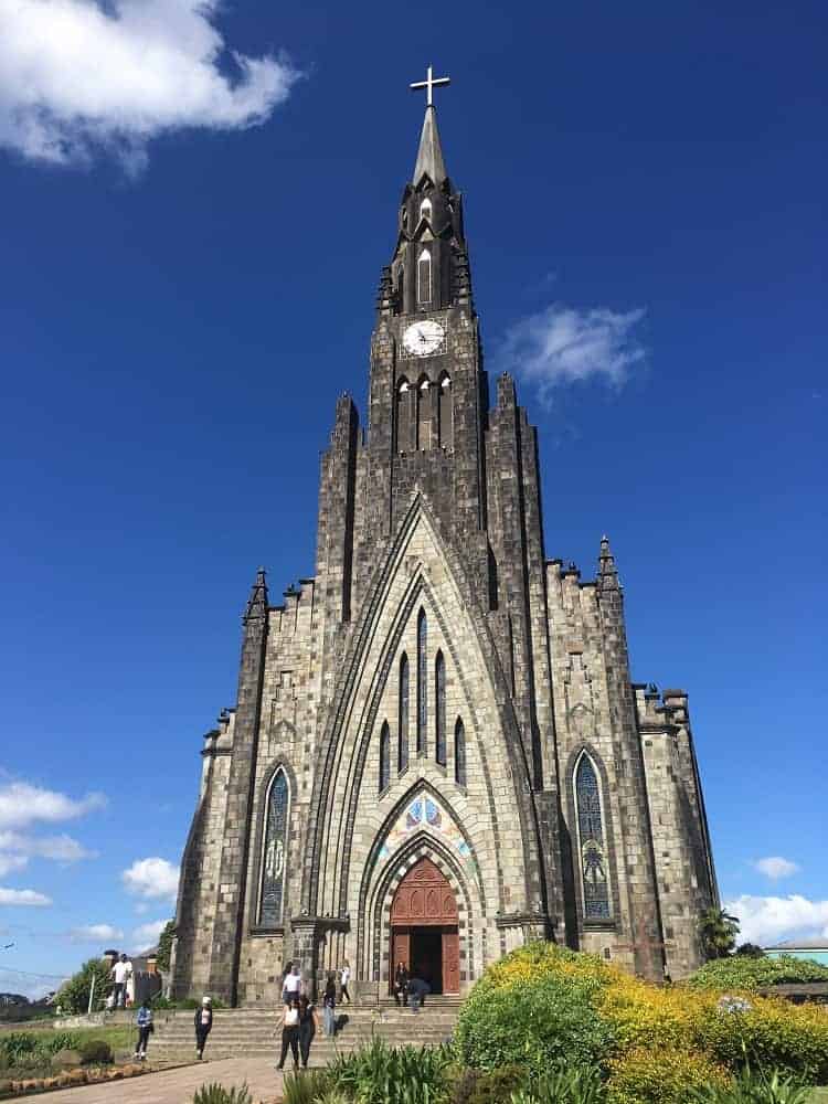 Famous tourist destination Canela-Gramado.