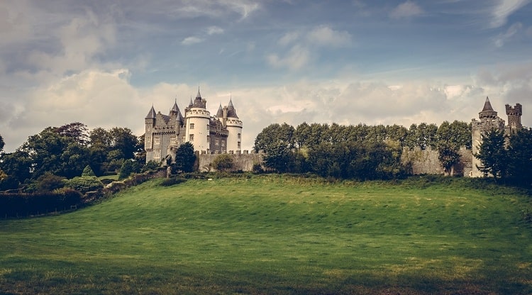 Killyleagh Castle in Northern Ireland