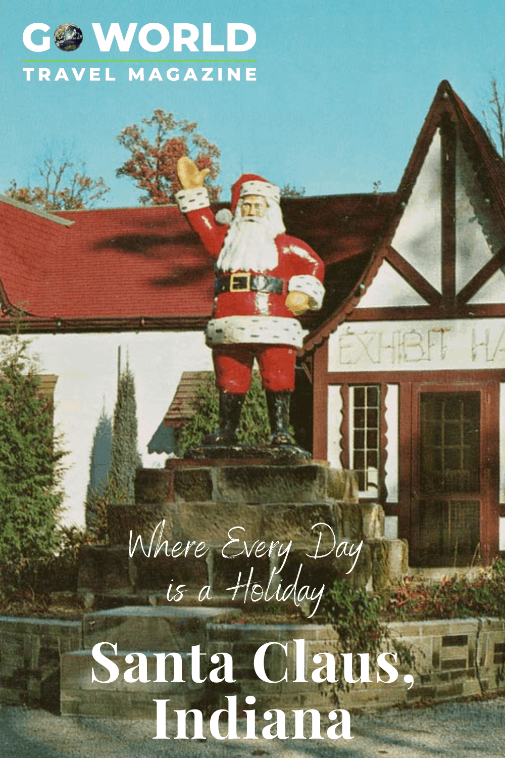 Santa Claus, Indiana where every day is a holiday #santaclausindiana #santaclaus #indianaholidays #holidayworldsantaclausindiana #thingstodoinsantaclausindiana #goworldtravel