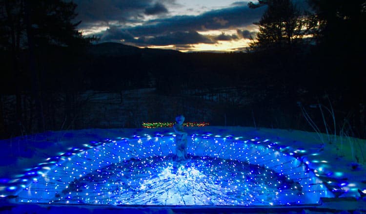 Winter Lights at Naumkeag