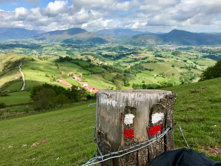 The start of the Camino in France