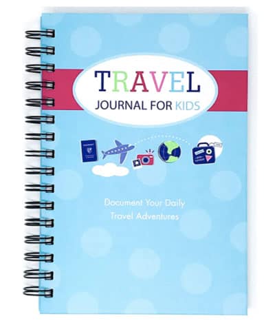 Kids can record all their adventure plans in this Travel Journal