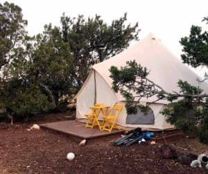 A Rooster, a Yurt and a Sunrise: Glamping in Arizona