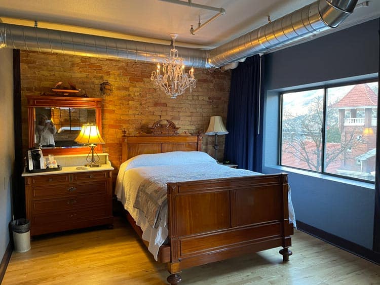 Room at the Hotel Denver.