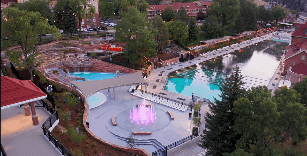 Glenwood Hot Springs in Glenwood Springs Colorado