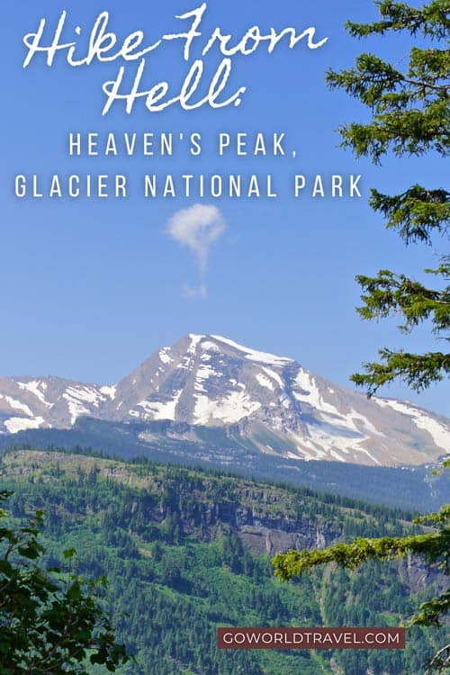 Heaven's Peak dominates the skyline in Glacier National Park. Here is one woman's grueling adventure to the top of this Montana Mountain.