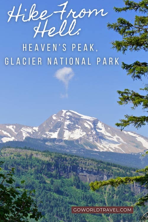 Heaven's Peak dominates the skyline in Glacier National Park. Here is one woman's grueling adventure to the top of this Montana Mountain. 