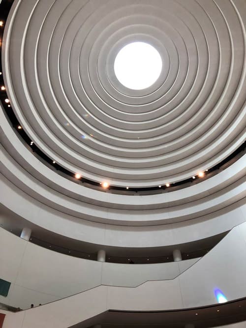 Skylight in the National Museum of the American Indian in Washington, DC.