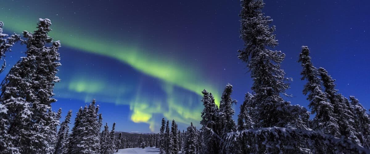 Northern lights in Fairbanks, Alaska