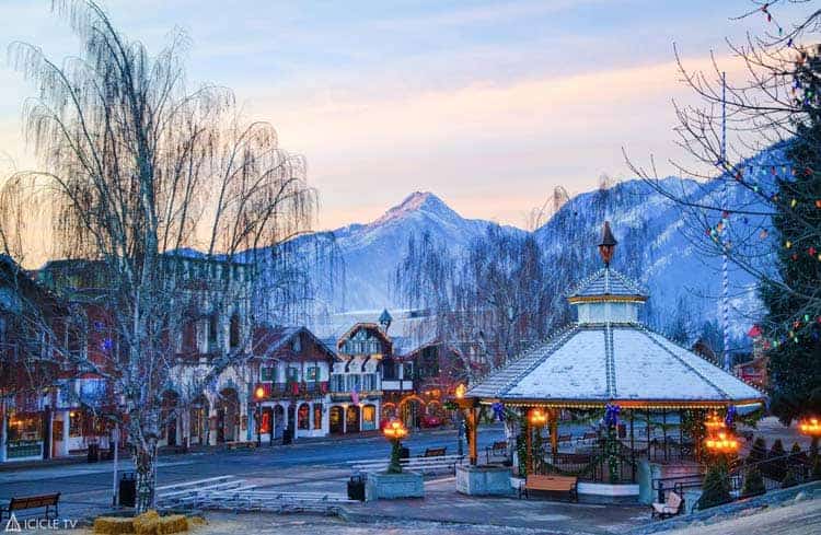 A Bavarian inspired village in Leavenworth, Washington. Photo courtesy of Leavenworth 