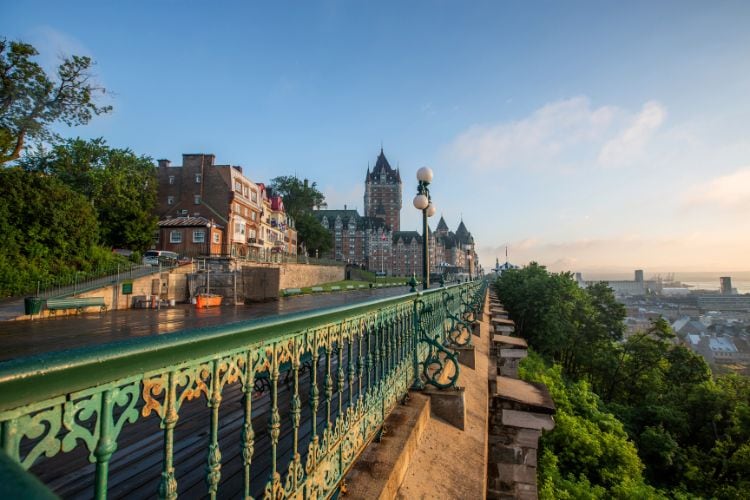 Beautiful Old Quebec City.