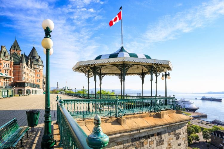 Dufferin Terrace and the Chatueau Frontenac