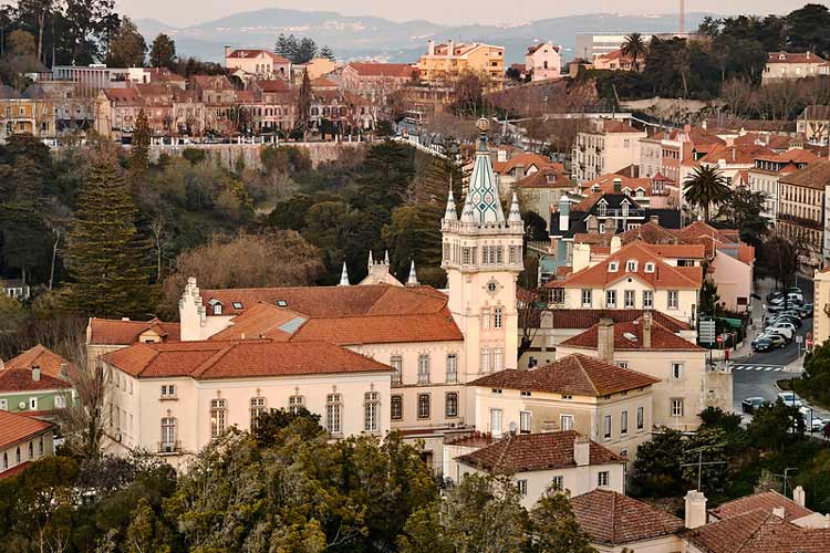 Sintra, Portugal is a great European small town for your romantic get away. CC Image Courtesy of Pedro Szekely