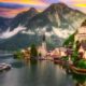 One of Europe's most romantic small towns is Hallstatt, Austria