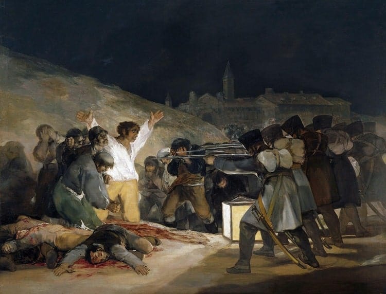 The Third of May by Goya at Prado Museum in Spain