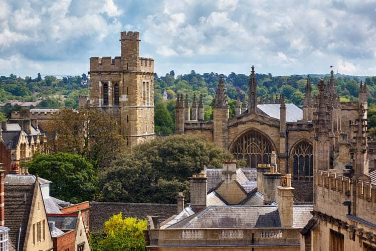 View of Winchester College