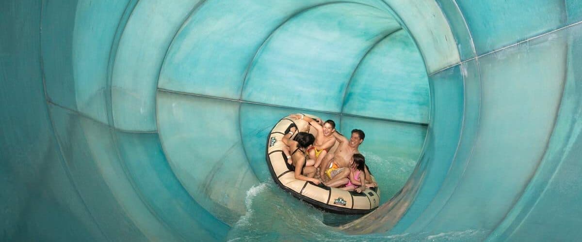 Water park family fun at Great Wolf Lodge