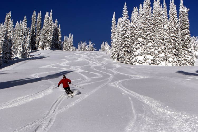 Brundage Mountain Resort is another ski area near Sun Valley, Idaho. Photo by Dino Vournas