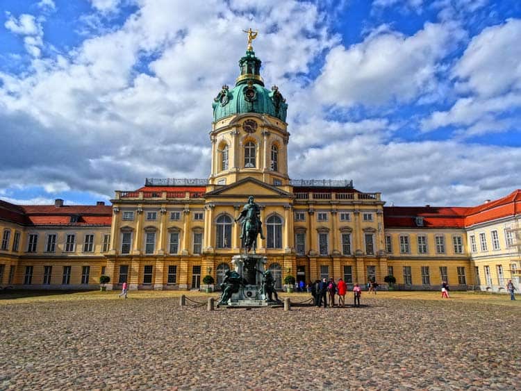 Entrance to the Charlottenburg Palace