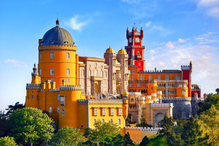 Pena Palace Sintra, Portugal.