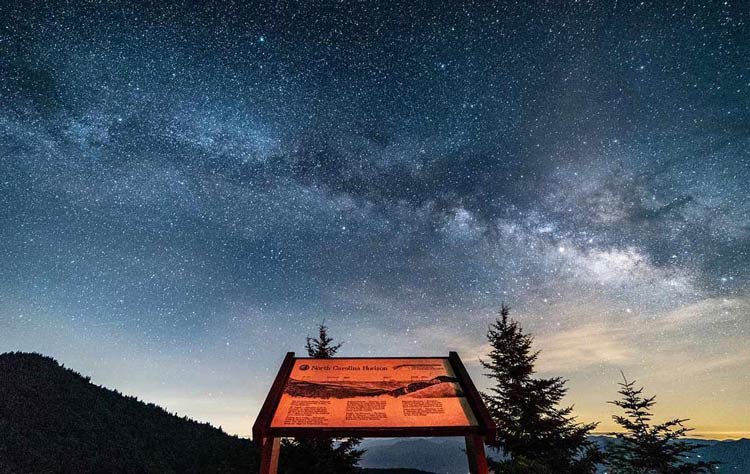 There are many places in North Carolina to go stargazing without the obstructing city lights. Photo by Jonathan James Roberts