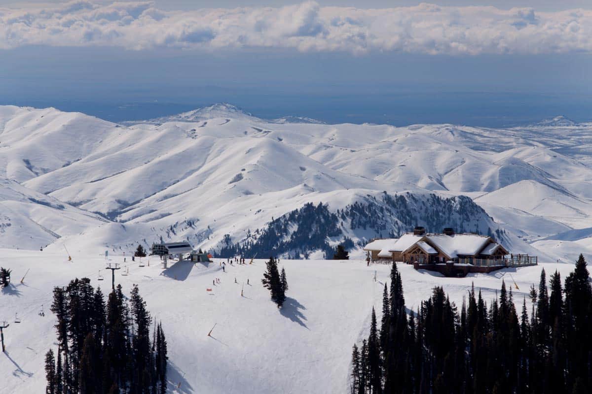 Seattle Ridge in Sun Valley, Idaho. Photo by Dino Vournas