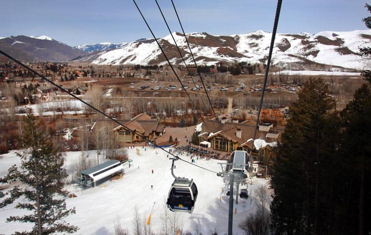 The Sun Valley surrounds are stunning. Photo by Dino Vournas