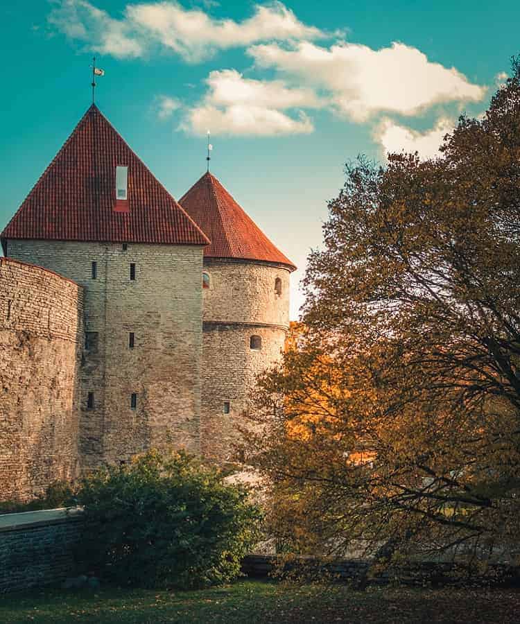 The exterior of Toompea Castle