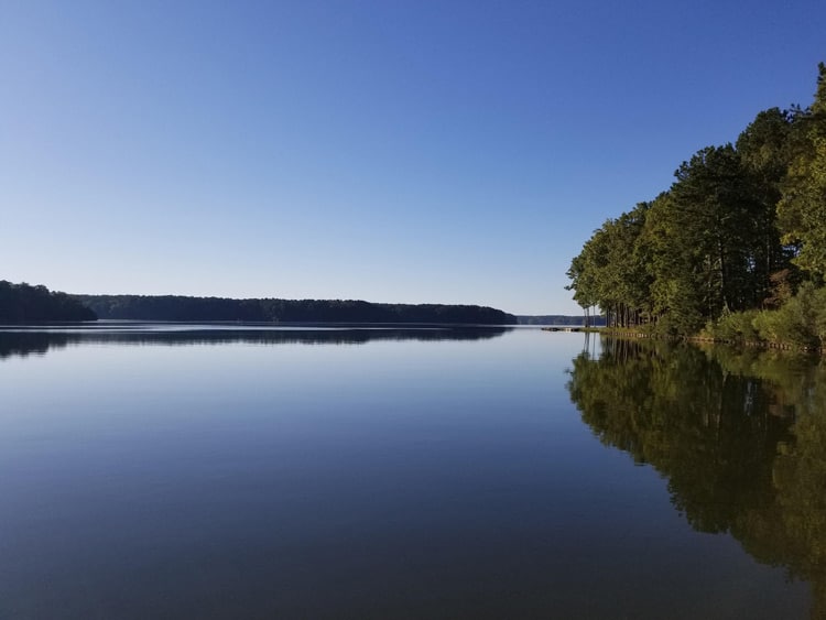 Experience the tranquility of Lake Oconee at the Ritz-Carlton in Georgia. Photo by Carrie Dow