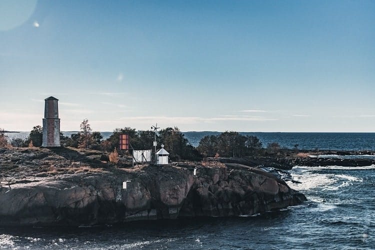 Wonderful view of Baltic Sea, Estonia