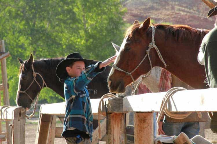 Dude ranches offer activities for everyone in the family, including horseback ridiing