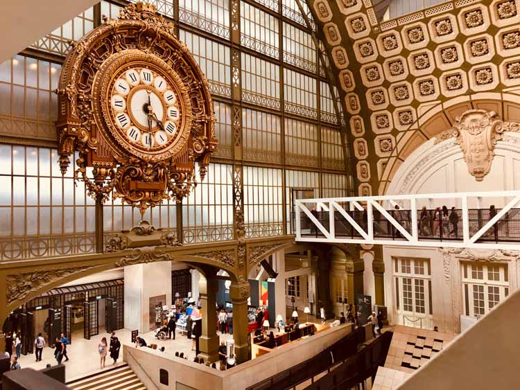 Famous clock of the Musée d'Orsay