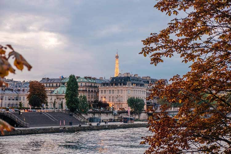 The city of Paris in France