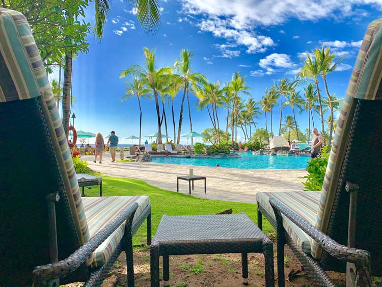 The Fairmont Orchid is a resort on Big Island of Hawaii on the Kohala Coast. Photo by Janna Graber